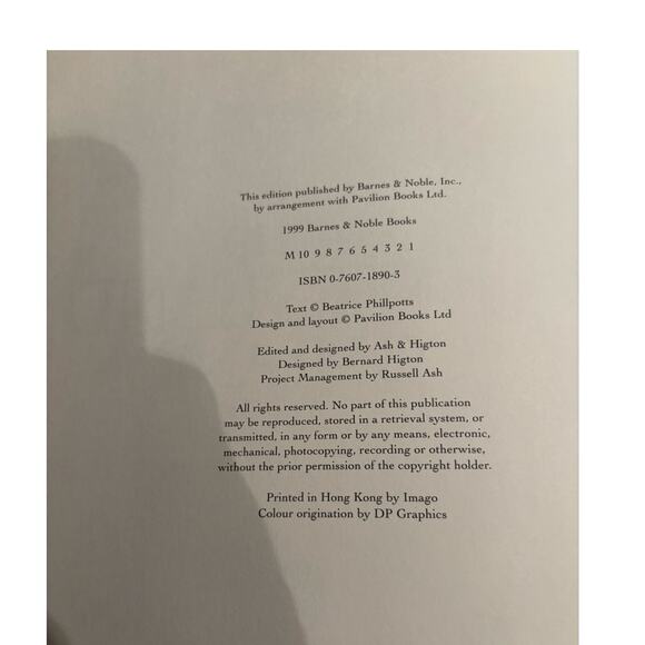 Vintage 1999 The Faeryland Companion Book by Beatrice Phillpotts, Beautiful! HC - Picture 3 of 5